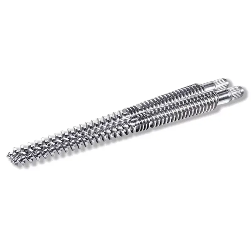 Intermeshing konusni dvostruki vijak